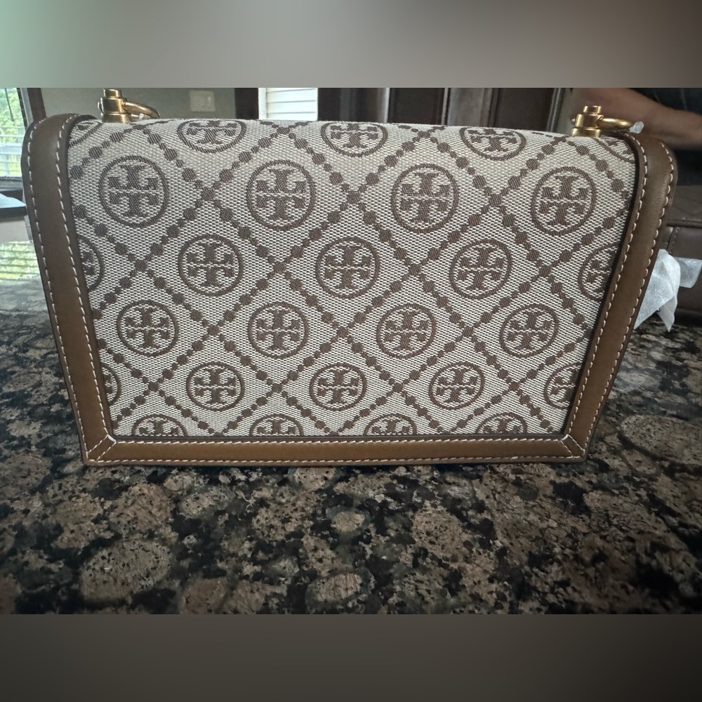 Tory Burch T Monogram Jacquard mini bag
